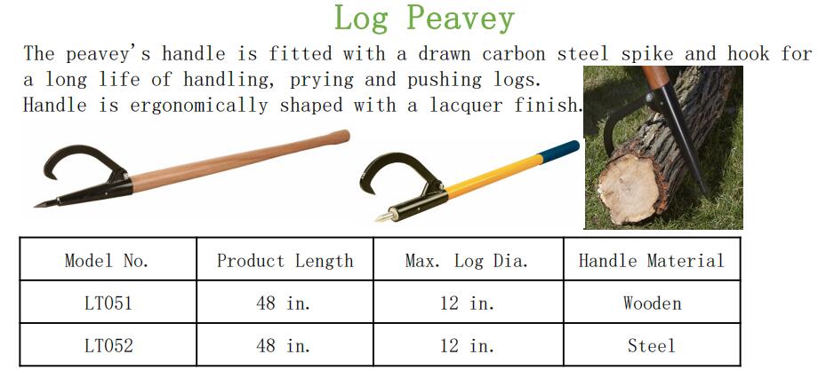 Wooden Handle Log Peavey